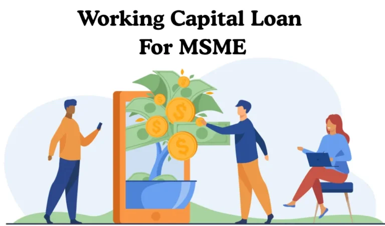 working capital loan for MSME